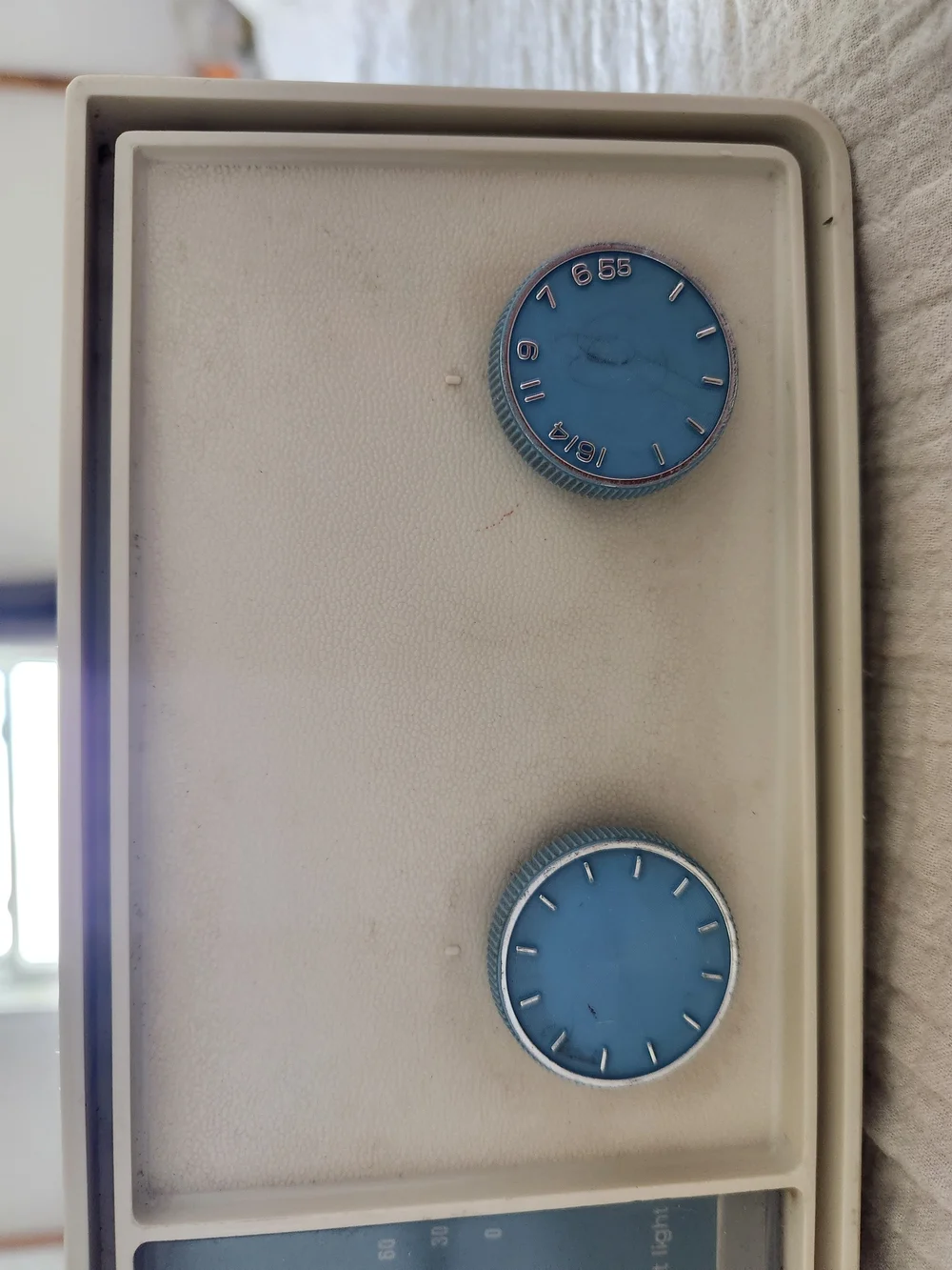 Blue Retro Rca Wall Clock - Vintage-Style Home Wall Decor